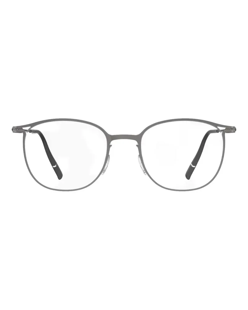 Silhouette Titanium Reframed round-frame glasses - Grau Grau