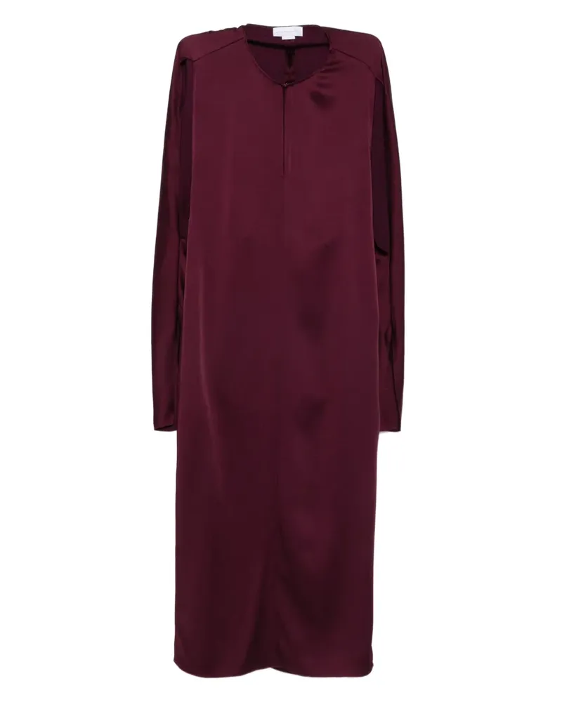 Stella McCartney Cape-Kleid - Rot Rot