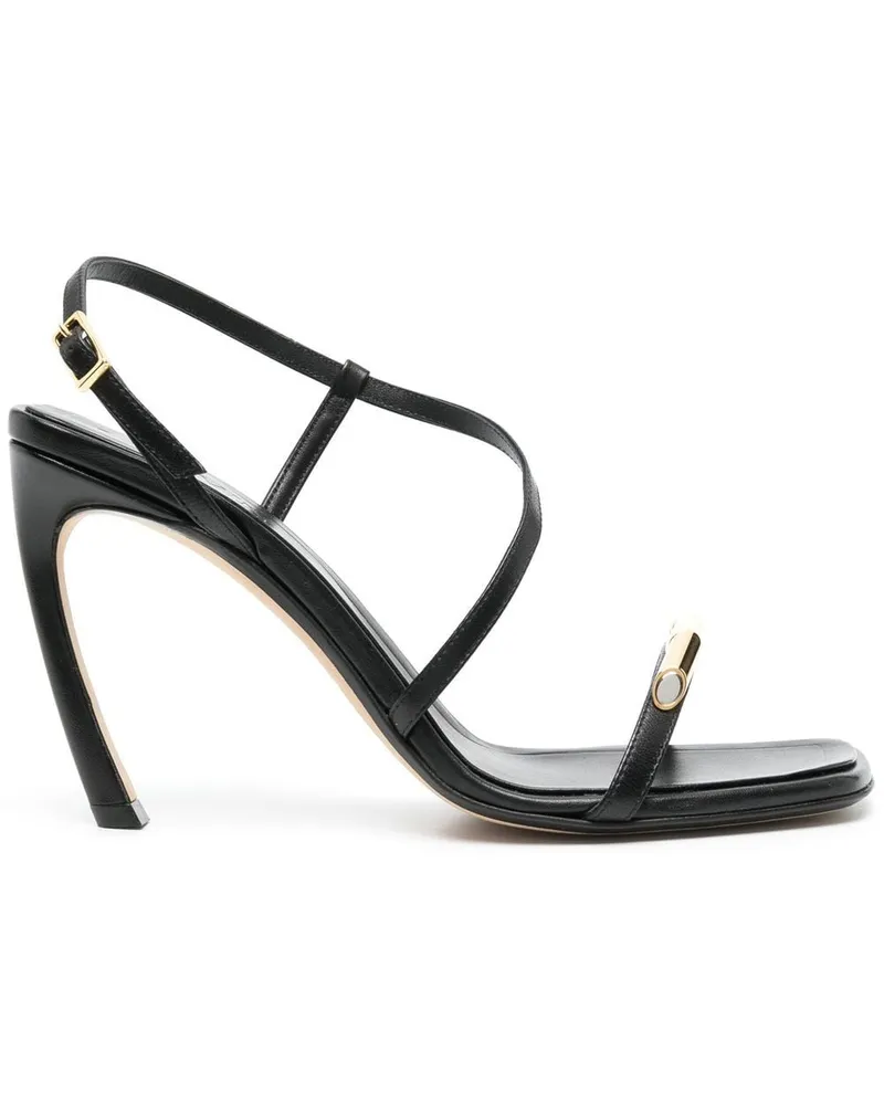 Lanvin Swing Sandalen 95mm - Schwarz Schwarz