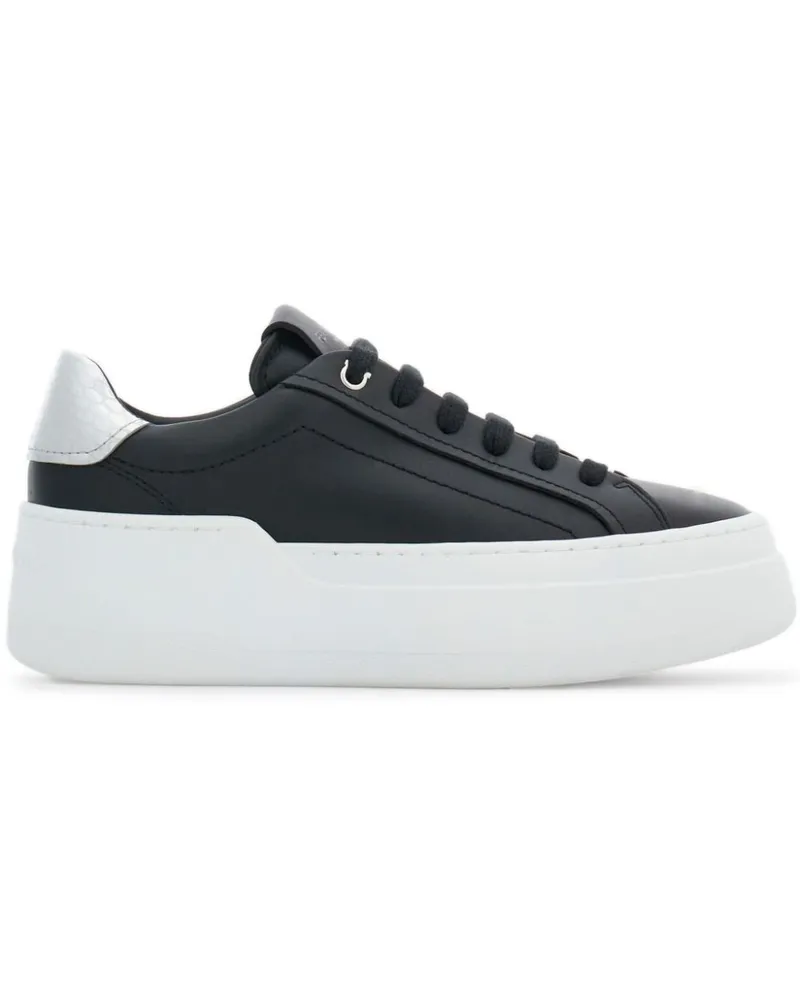 Ferragamo Sneakers mit Logo-Patch Schwarz