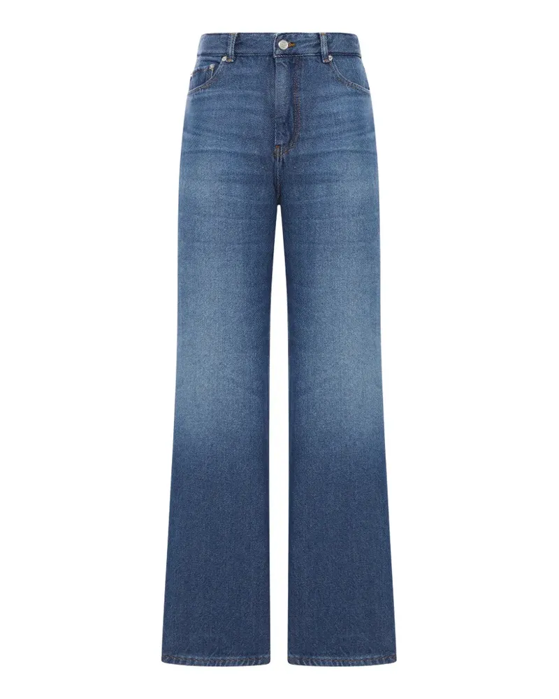 Ganni cotton jeans - Blau Blau