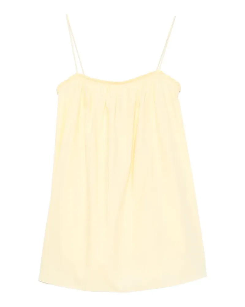 Matteau frill-trim mini dress - Gelb Gelb