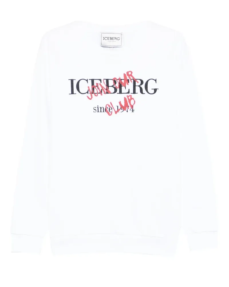 Iceberg graphic print sweatshirt - Weiß Weiß