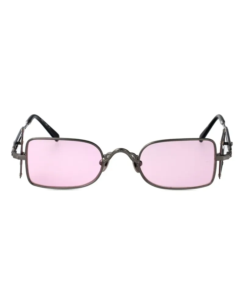 MATSUDA Sonnenbrille mit eckigem Gestell - Grau Grau