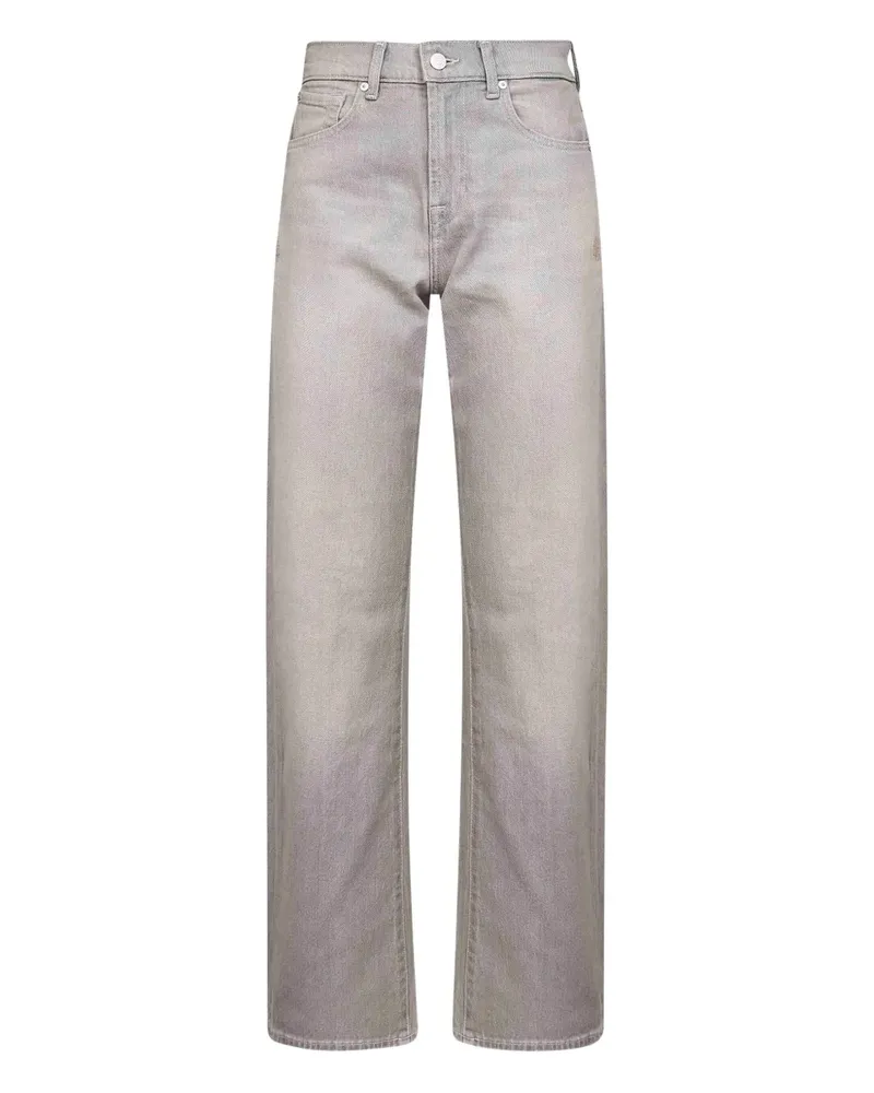 7 for all mankind Ausgeblichene Jeans - Grau Grau