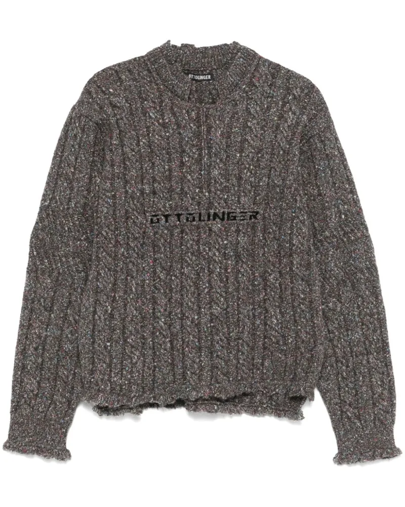 OTTOLINGER Grob gestrickter Pullover - Grau Grau