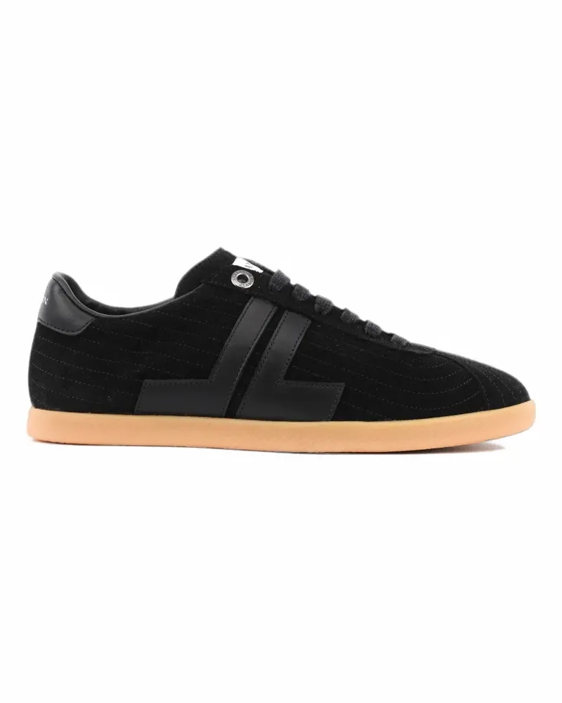 Lanvin Glen 2.0 Sneakers aus Wildleder - Schwarz Schwarz