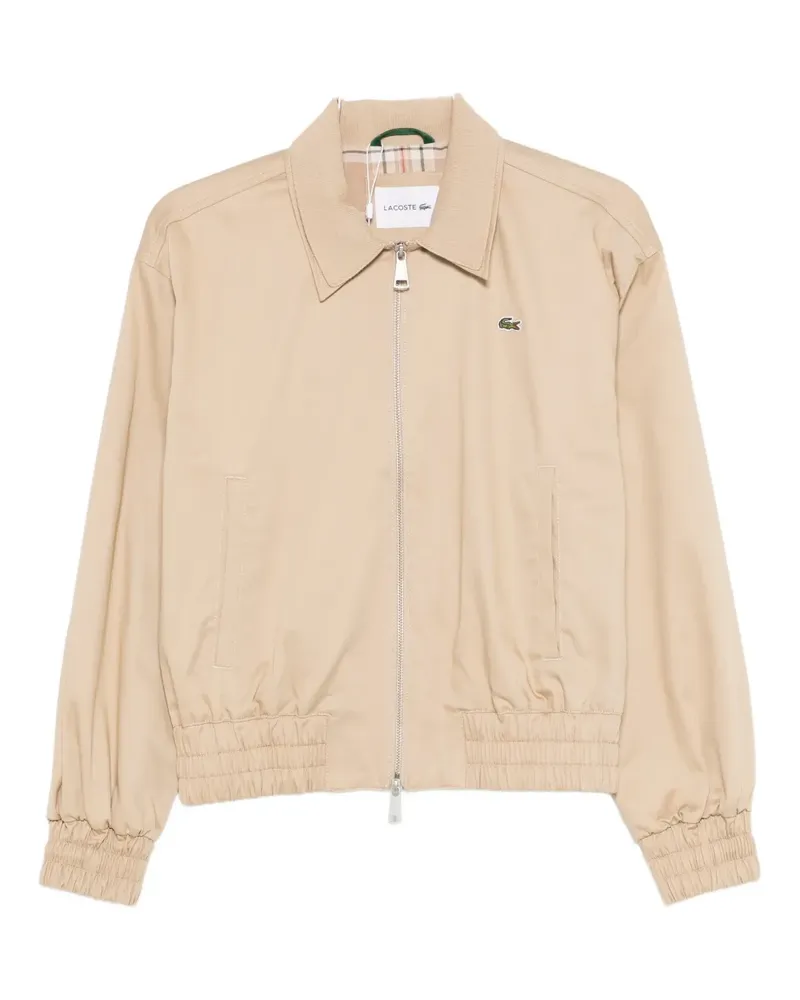 Lacoste Jacke mit Reißverschlusstaschen - Nude Nude