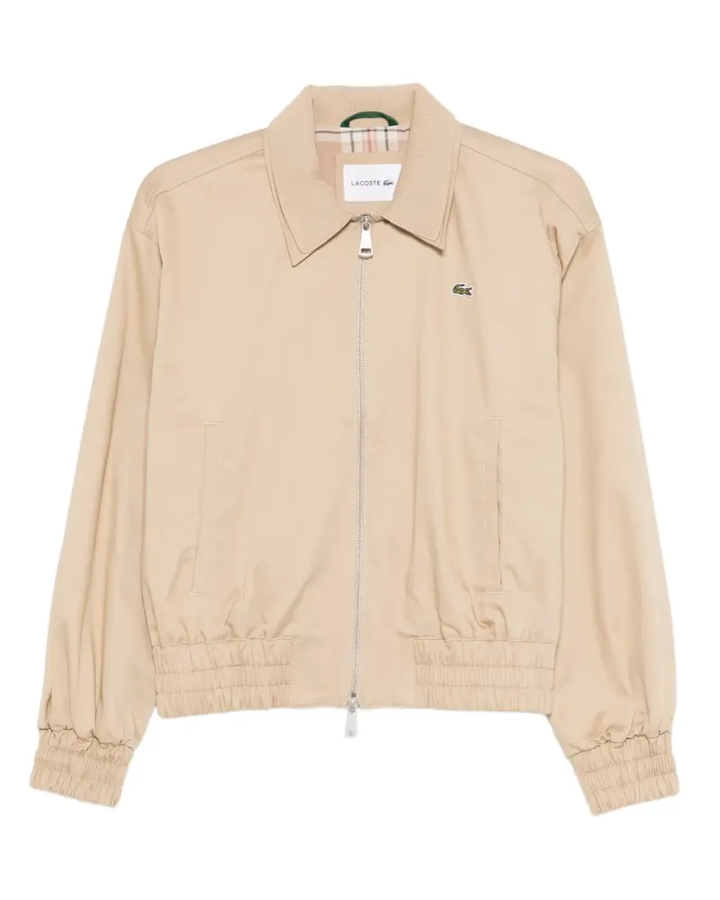 Lacoste Jacke mit Reißverschlusstaschen - Nude Nude