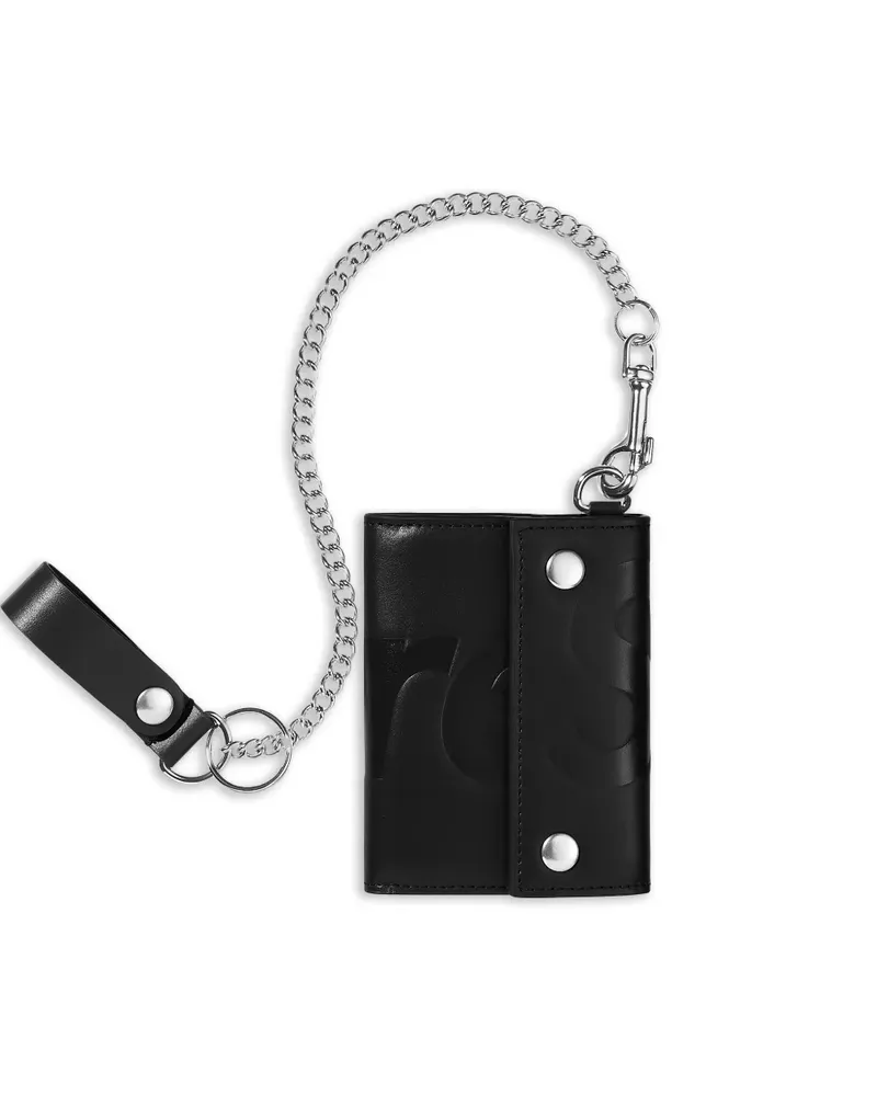 Supreme Being Portemonnaie mit Kette - Schwarz Schwarz