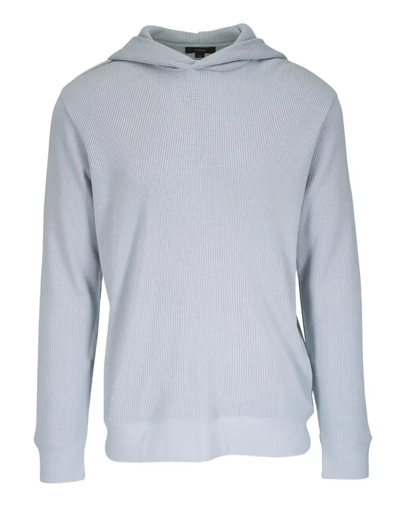 Vince Gerippter Hoodie - Blau Blau