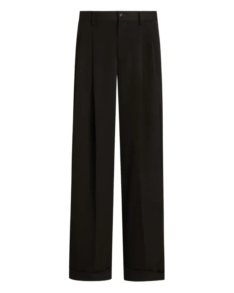 Dolce & Gabbana Klassische Hose - Schwarz Schwarz