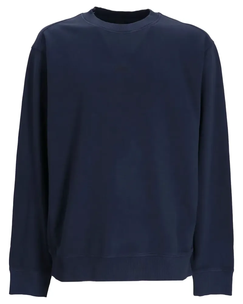 HUGO BOSS Sweatshirt mit Logo-Stickerei - Blau Blau