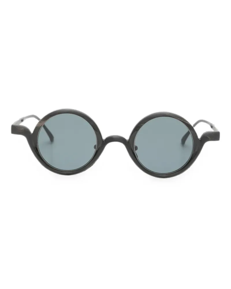 RIGARDS round-frame sunglasses - Schwarz Schwarz