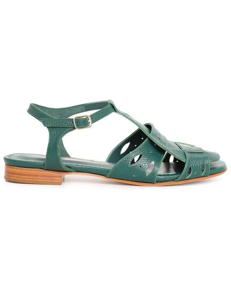 Sarah Chofakian Miller Sandalen - Grün Grün
