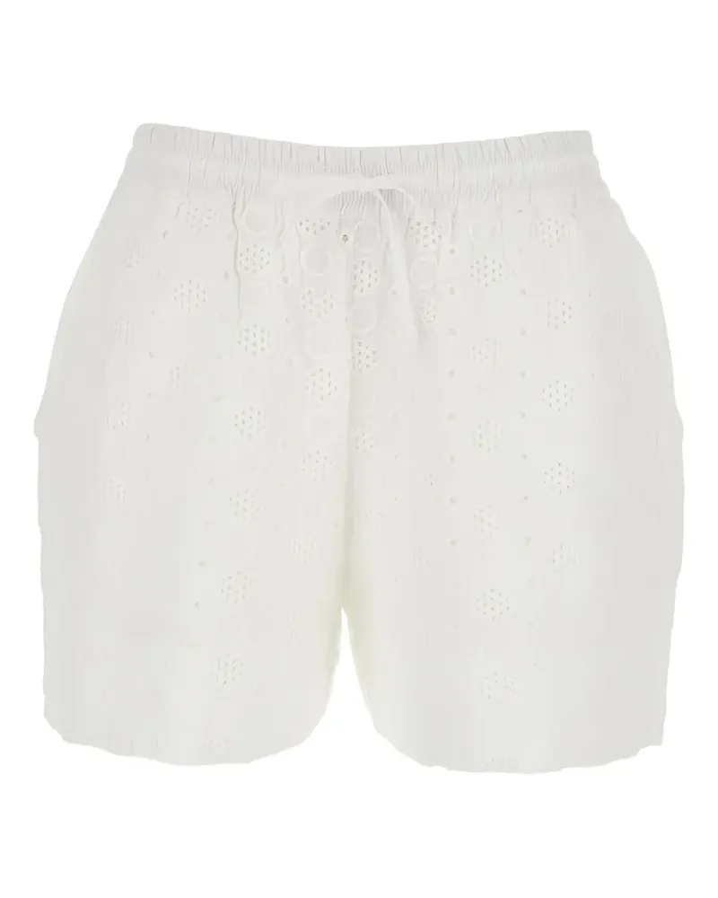 Pinko drawstring-fastening shorts - Weiß Weiß