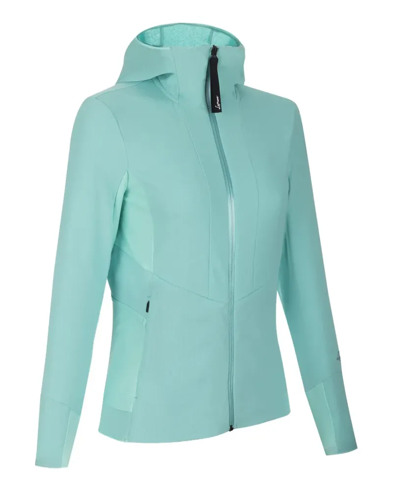 LaMunt Violet hooded zip-up jacket - Blau Blau