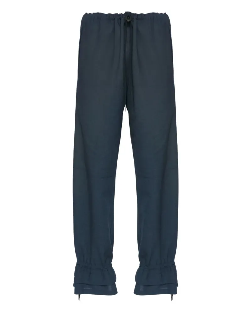 Maison Margiela Hose mit Kordelzügen - Blau Blau