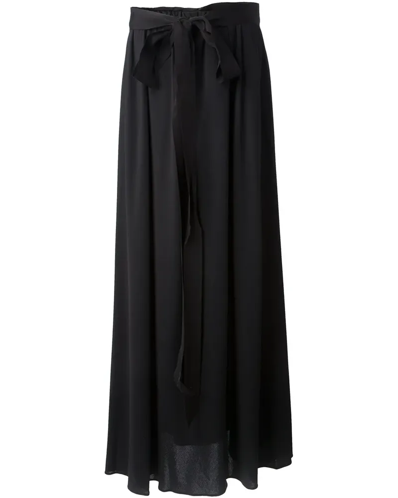 Lanvin pleated maxi skirt - Schwarz Schwarz