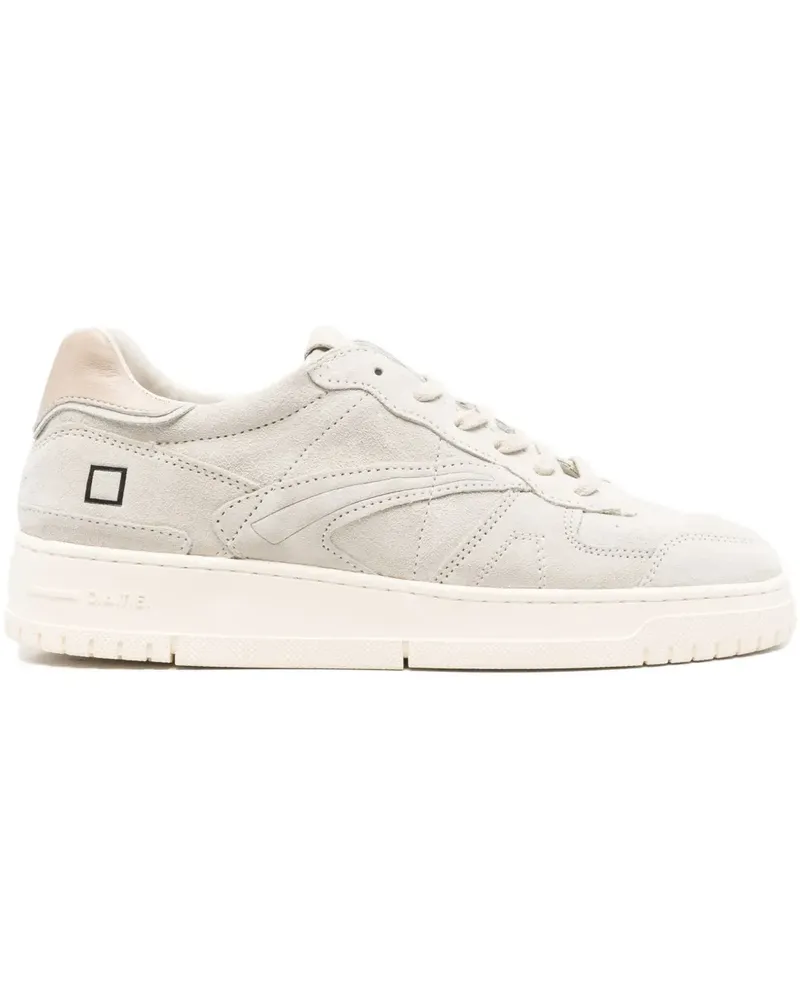 D.A.T.E. Sneakers aus Leder - Grau Grau