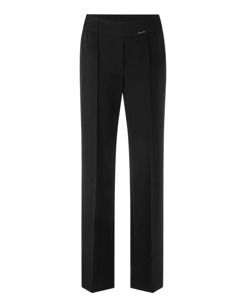 Marc Cain Washington wide-leg trousers - Schwarz Schwarz