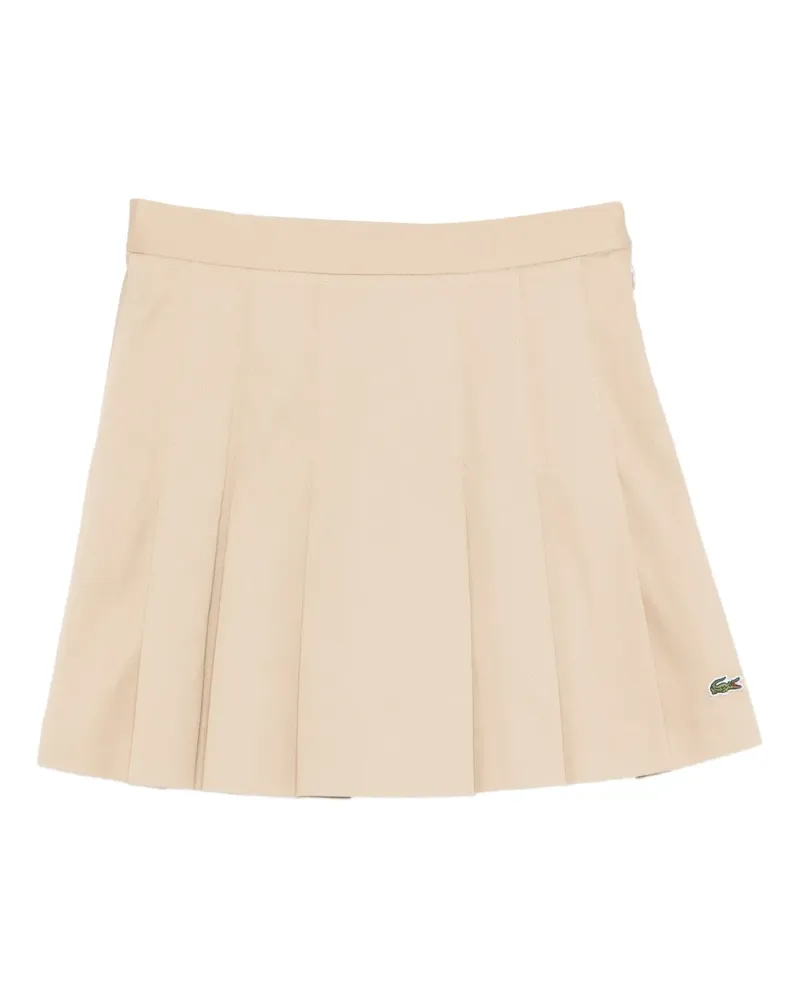 Lacoste pleated mini skirt - Nude Nude