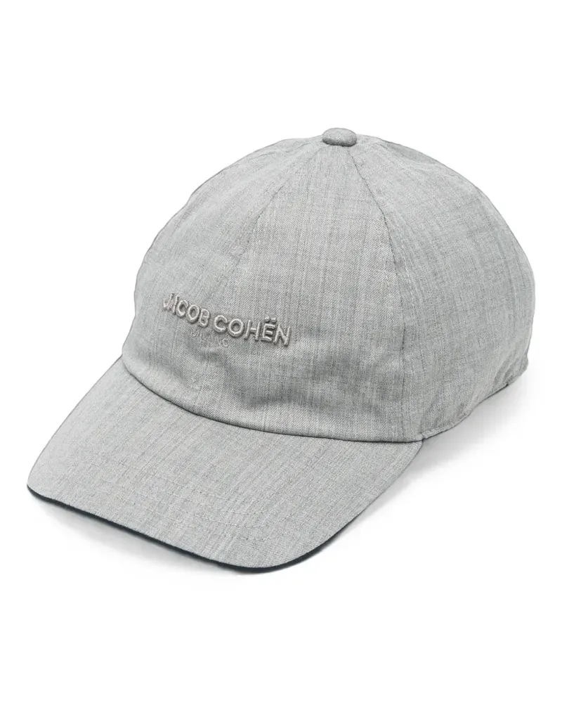 Jacob Cohën logo-embroidered baseball cap - Grau Grau