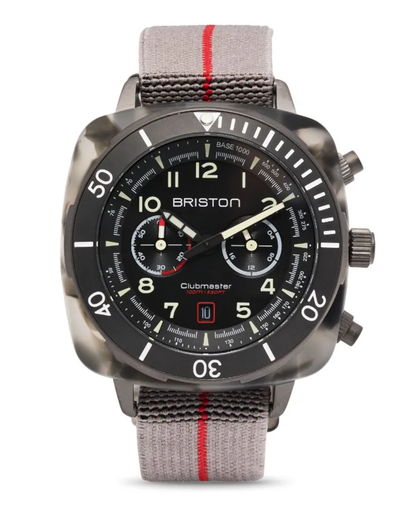 BRISTON Clubmaster Outdoor 44mm Schwarz