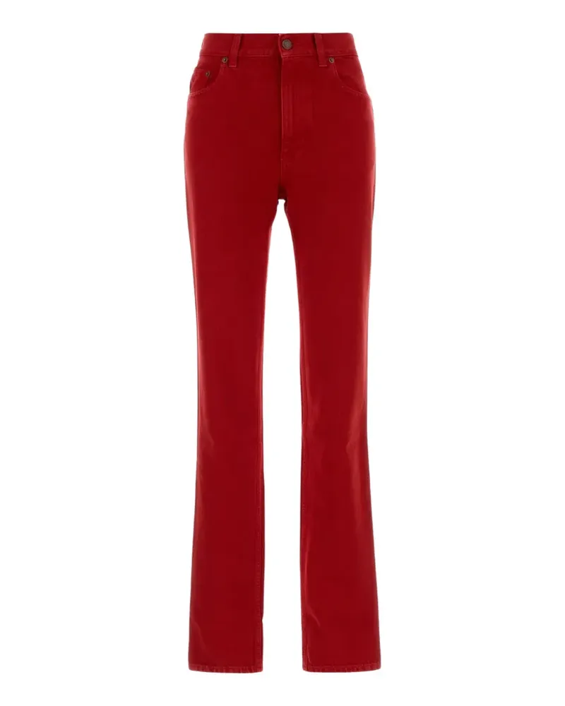 Chloé Klassische Slim-Fit-Jeans - Rot Rot