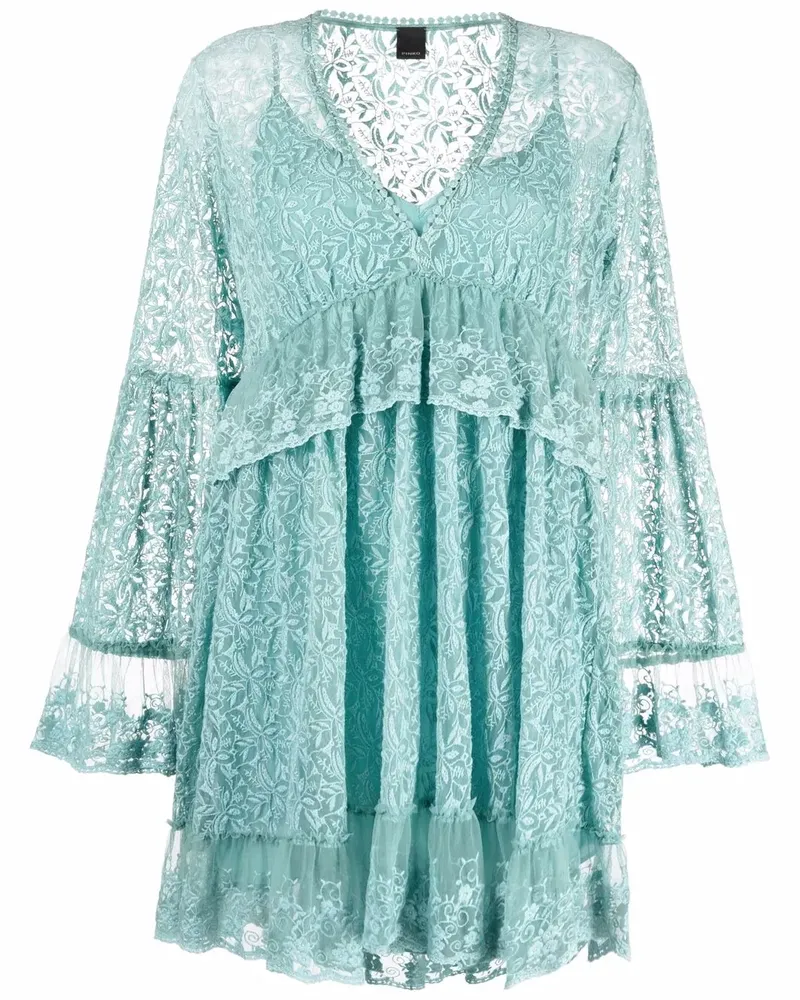 Pinko Kleid aus Spitze - Grün Grün