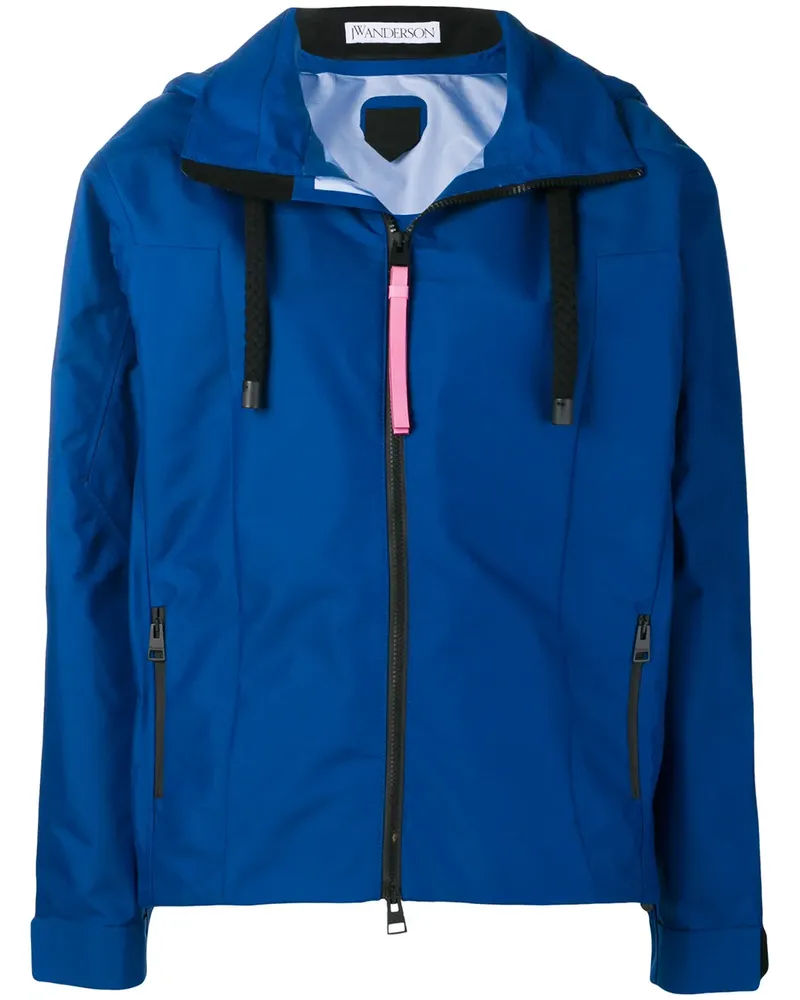 J.W.Anderson Klassischer Oversized-Windbreaker - Blau Blau