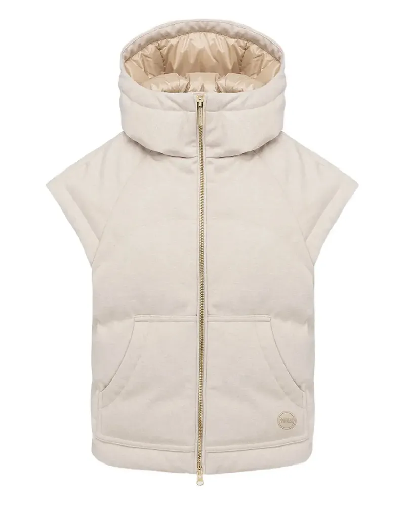 Colmar hooded padded gilet - Nude Nude