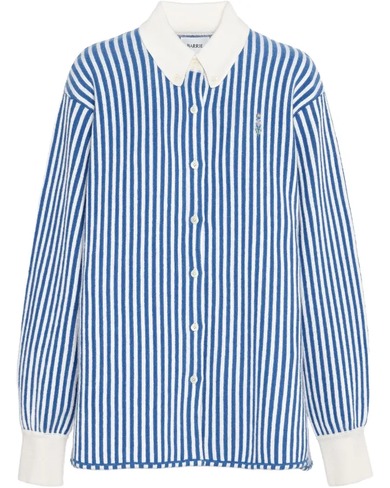 Barrie Gestreiftes Hemd - Blau Blau