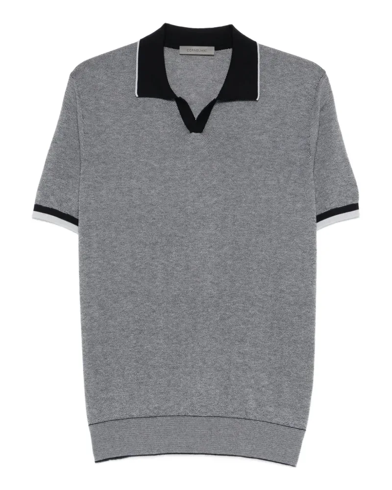 Corneliani short-sleeved T-shirt - Blau Blau