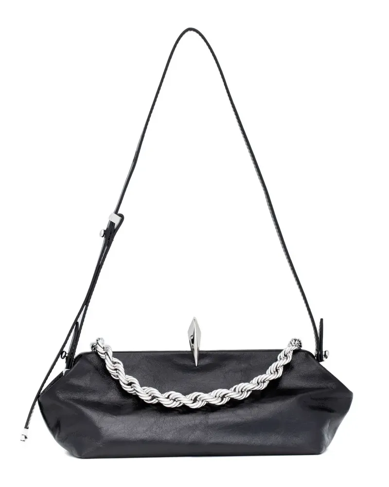 Benedetta Bruzziches La Petite Sophia Schultertasche - Schwarz Schwarz