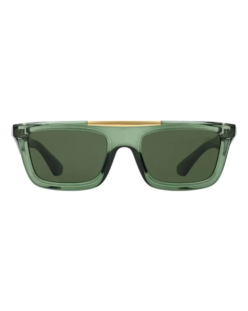 Burberry Sonnenbrille mit eckigem Gestell - Grün Grün