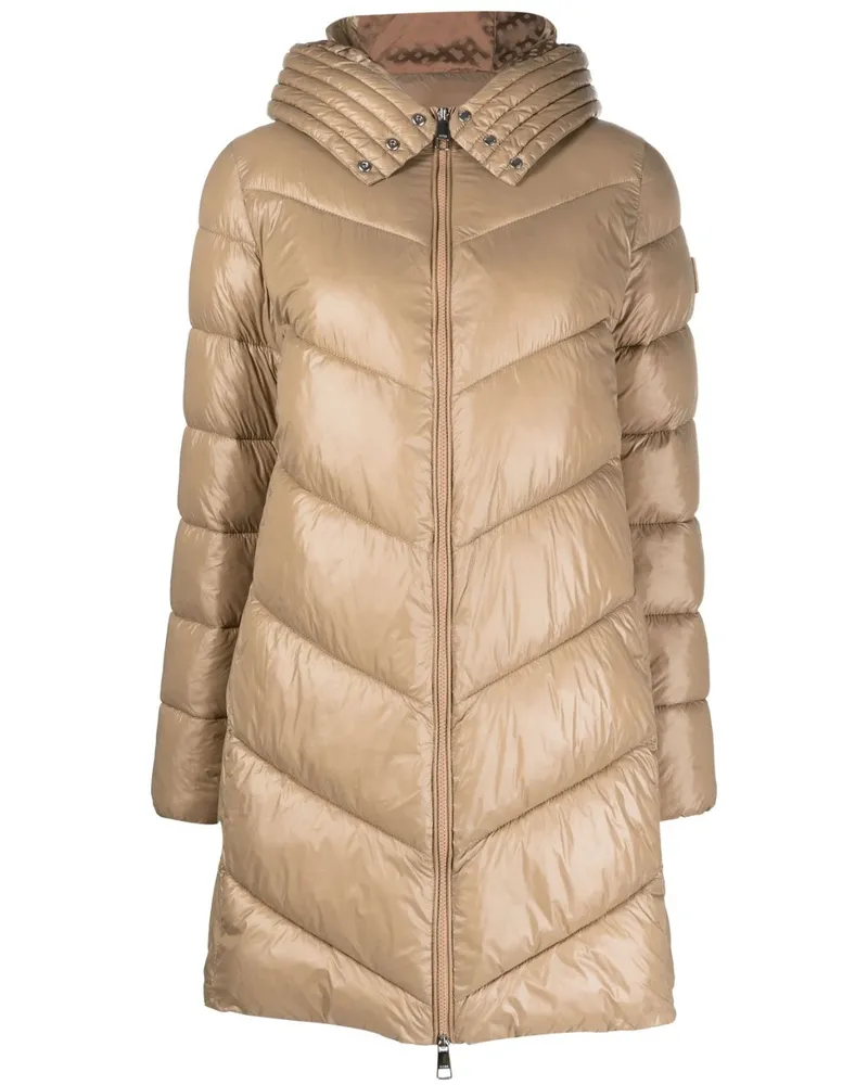 HUGO BOSS Gesteppte Daunenjacke - Nude Nude