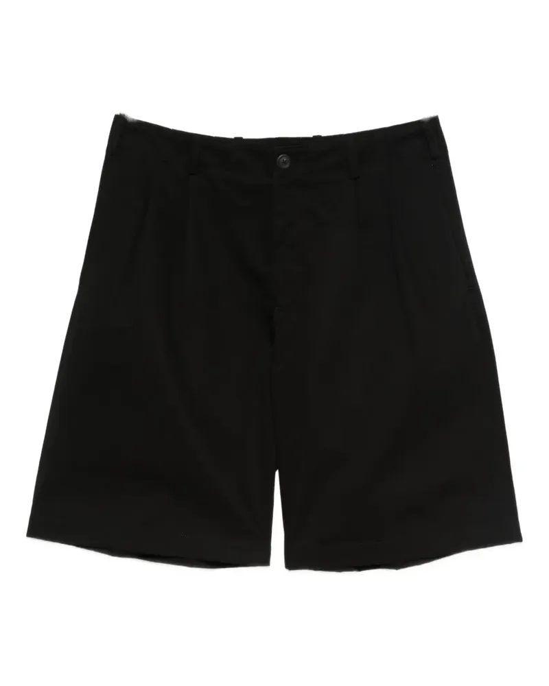 Our Legacy twill shorts - Schwarz Schwarz