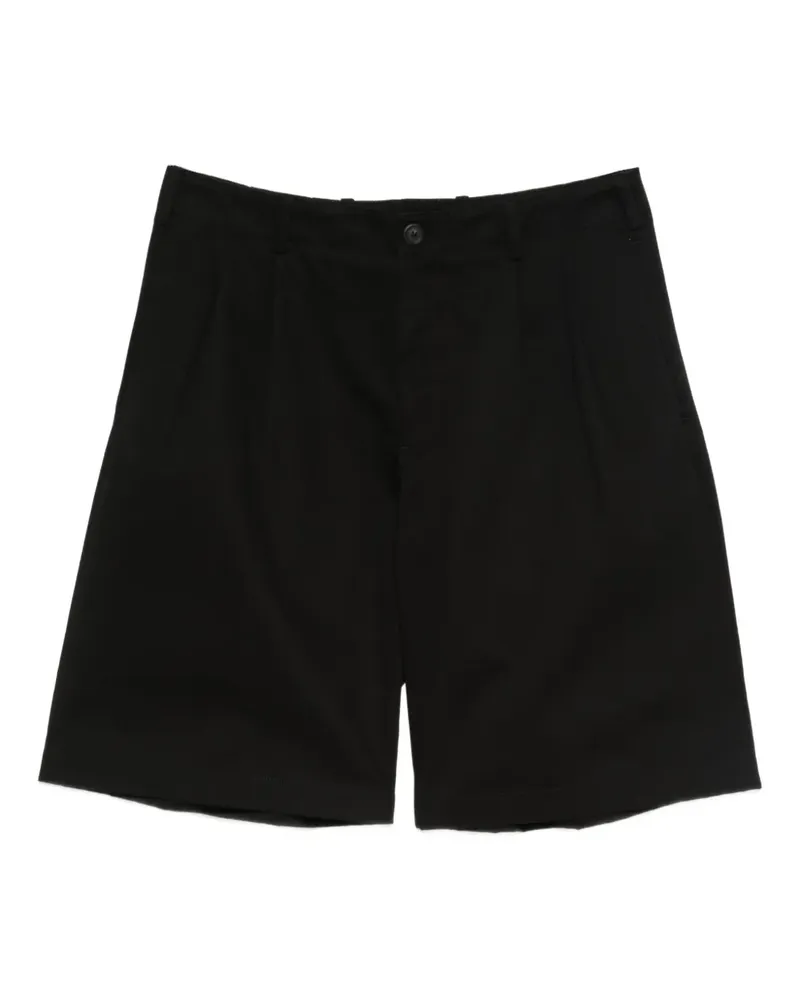 Our Legacy Twill-Shorts - Schwarz Schwarz