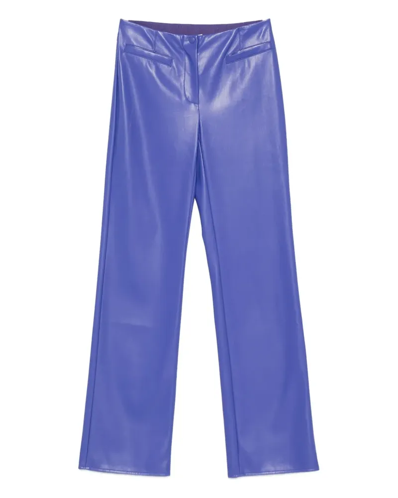 Patrizia Pepe Tief sitzende Schlaghose - Blau Blau