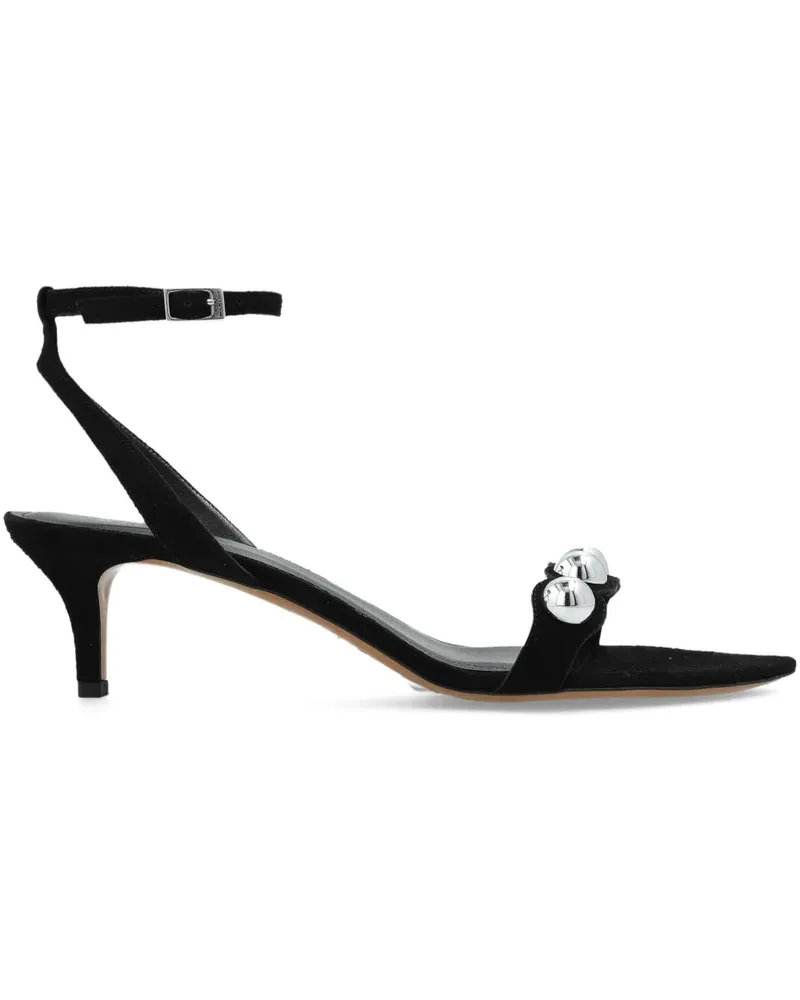 Isabel Marant Arolee Kitten-Heel-Sandalen 60mm - Schwarz Schwarz