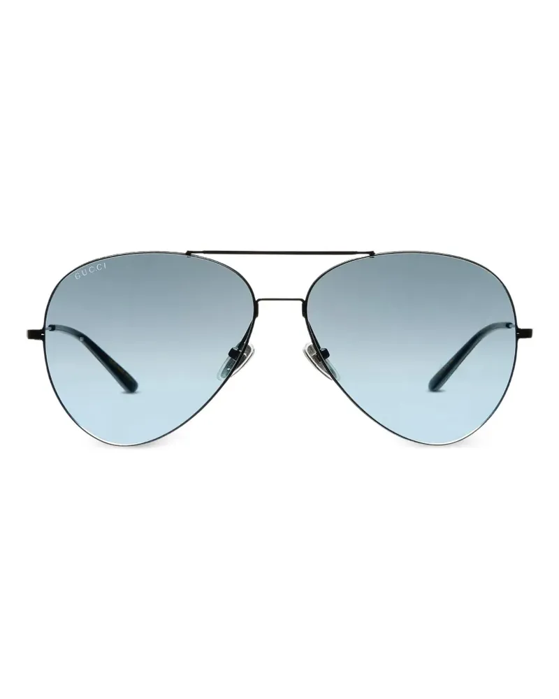 Gucci pilot-frame sunglasses - Schwarz Schwarz