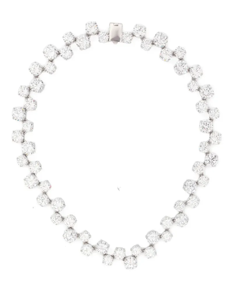 Completedworks zirconia-embellished necklace - Silber Silber