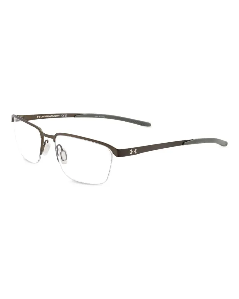Under Armour Brille mit eckigem Gestell - Braun Braun