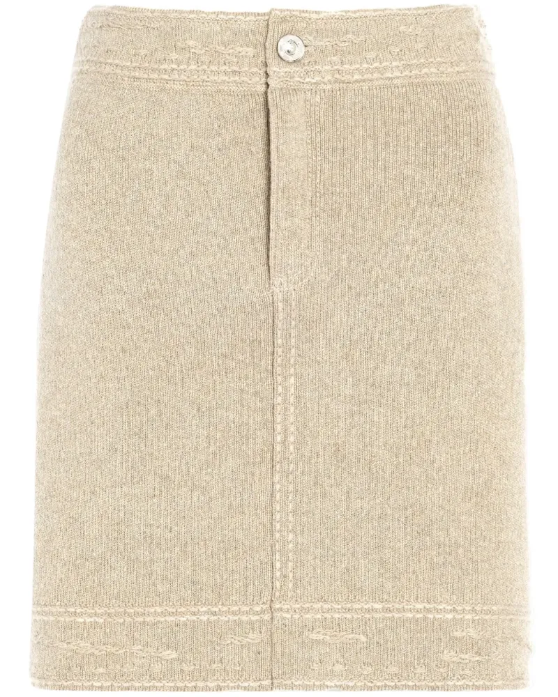 Barrie Jeansrock im Patchwork-Look - Nude Nude