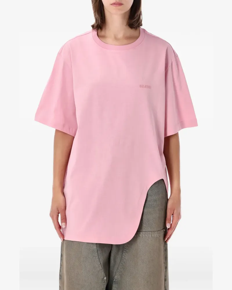 ATTICO Asymmetrischer Rock - Rosa Rosa