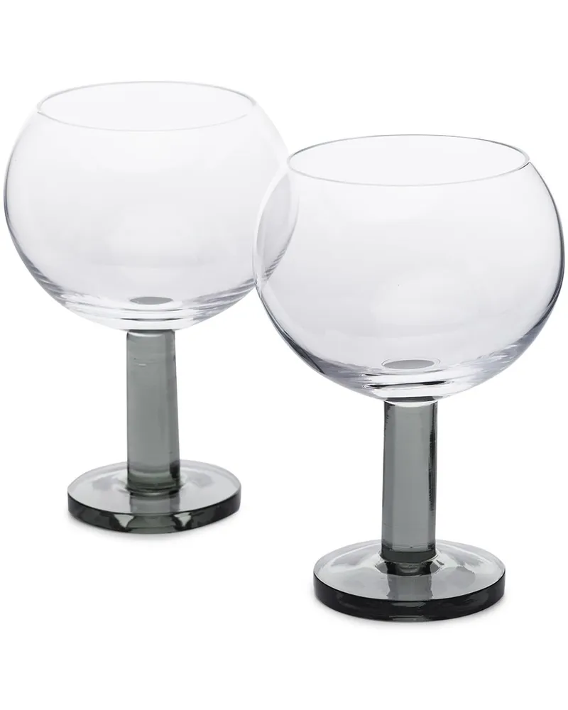 Tom Dixon Set aus vier Puck Balloon Brillen - Nude Nude