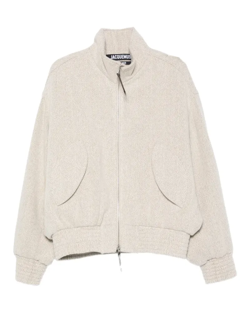 Jacquemus The Losange Bomberjacke - Nude Nude