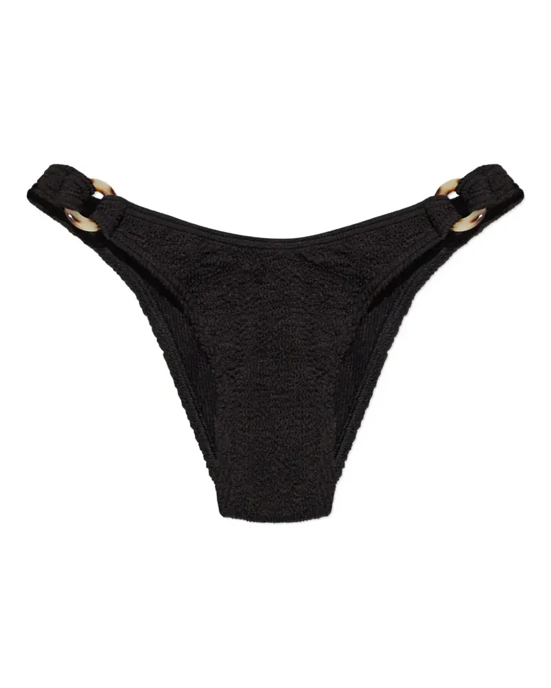 bond-eye Bikinihöschen mit Ring - Schwarz Schwarz