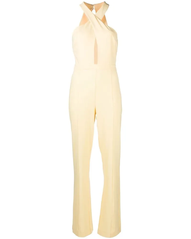 Patrizia Pepe Ärmelloser Jumpsuit Gelb